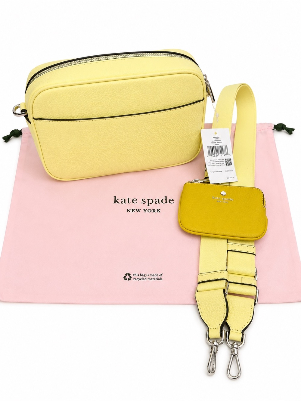 ✨ Kate Spade Emma Colorblock Pebbled Leather Camera Bag – NWT ✨ - Picture 3 of 5